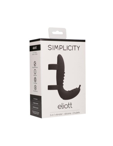 Set Extension Vibrador Eliott Negro