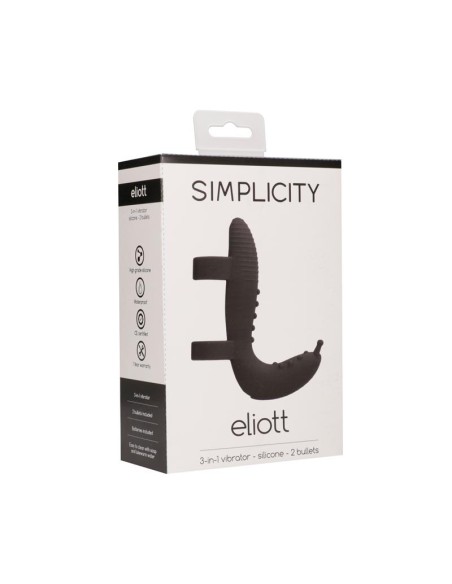 Set Extension Vibrador Eliott Negro