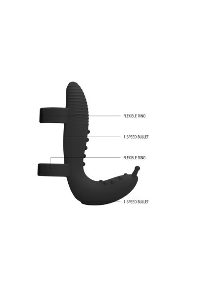 Set Extension Vibrador Eliott Negro