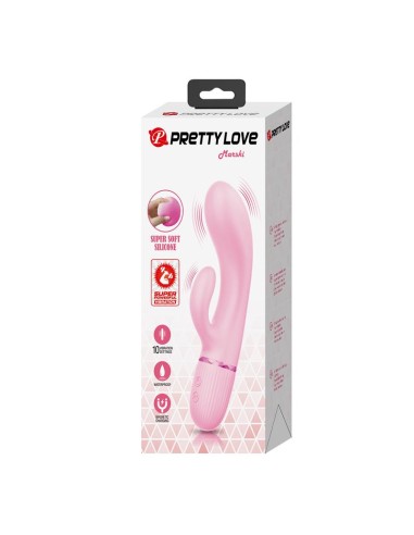 Marski Vibrador con Rabbit Punto G Rosa