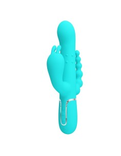 Cammy Vibrador con Bolas Rotadoras y Cadena Anal 2