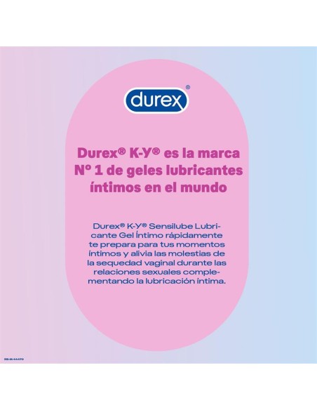 Lubricante Base Agua Duplo KY Sensilub 75ml