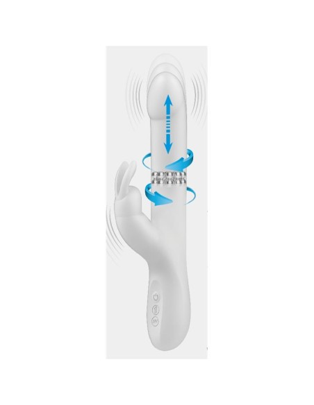 Reese Vibrador con Bolas Giratorias y Movimiento