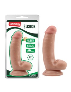 Dildo Dual Density Dude 69 Natural 2