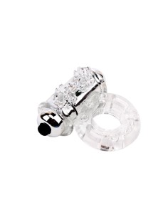 Anillo Vibrador para el Pene Bull Ring Transparente 2