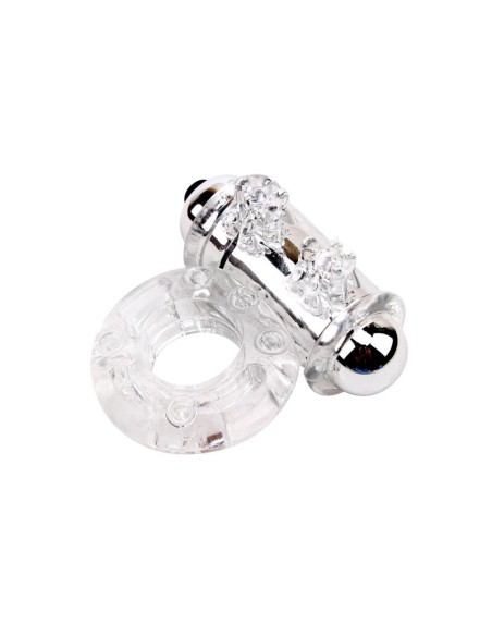 Anillo Vibrador para el Pene Bull Ring Transparente