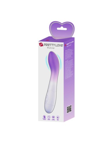 Bishop Vibrador Blanco y Purpura