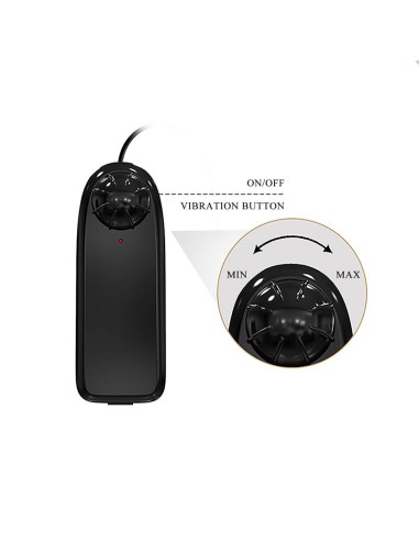 Bahamut Dildo con Vibracion y Control Remoto 85