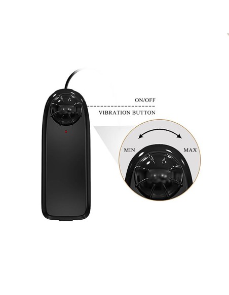 Bahamut Dildo con Vibracion y Control Remoto 85