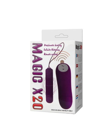 Bala Vibradora Magic X20 Purpura