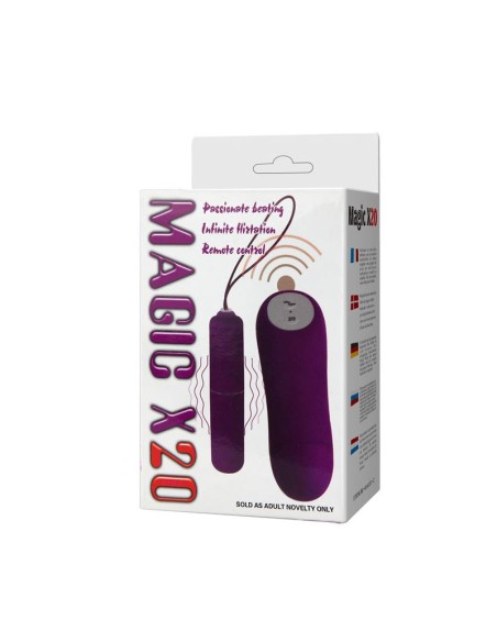 Bala Vibradora Magic X20 Purpura