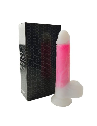 Dildo Doble Capa con Vibracion Thrusting y Calor 215 cm