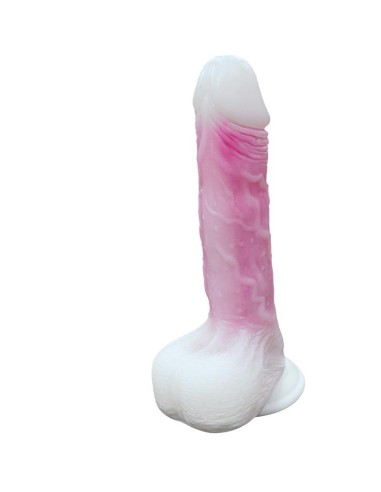 Dildo Doble Capa con Vibracion Thrusting y Calor 215 cm