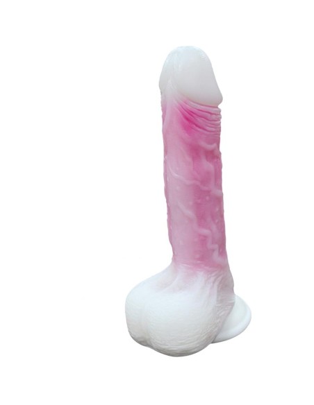 Dildo Doble Capa con Vibracion Thrusting y Calor 215 cm
