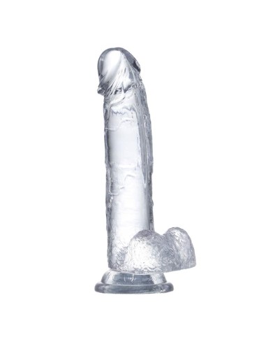 Dildo Realista con Testiculos Material Cristalino 155 cm