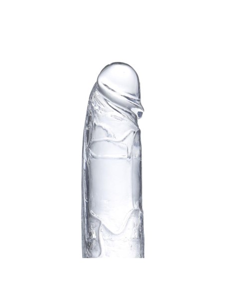 Dildo Realista con Testiculos Material Cristalino 155 cm