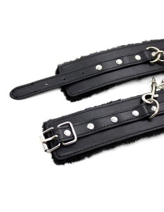 Esposas con Forro Interior Ajustables 30 cm Negro 2
