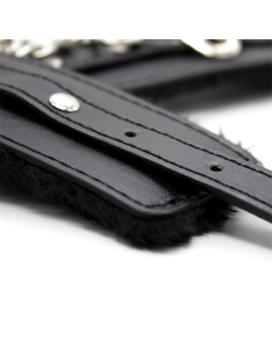 Esposas con Forro Interior Ajustables 30 cm Negro