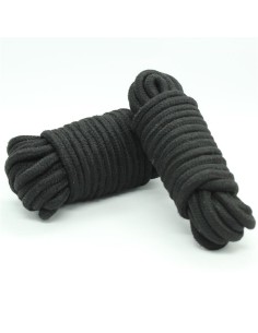 Cuerda de Bondage de Algodon 5 Metros Negro 2