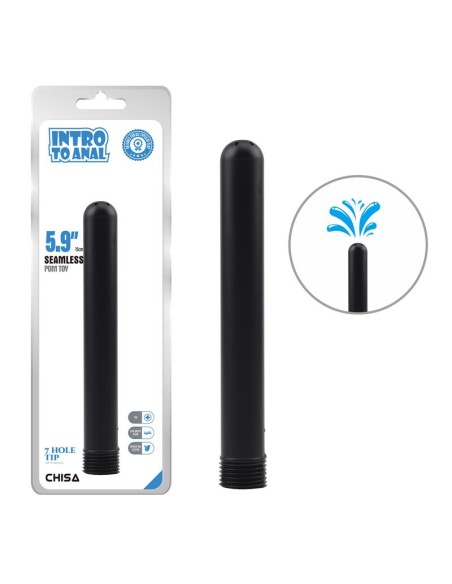 Ducha Anal Cleaner Tube 15 cm Negro