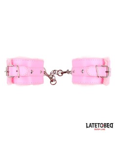 Esposas para Tobillos con Pelo Rosa