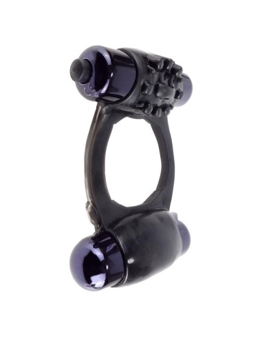 Fantasy C Ringz Super Anillo Duo Vibrador Negro
