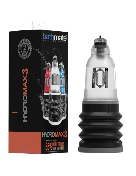 Bomba para el Pene Hydromax3 Transparente