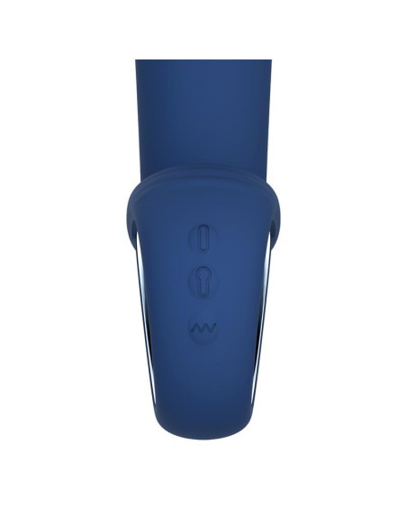 Vibrador Alpha Advanced con Funcion de Inflado y Vibracion USB Silicona