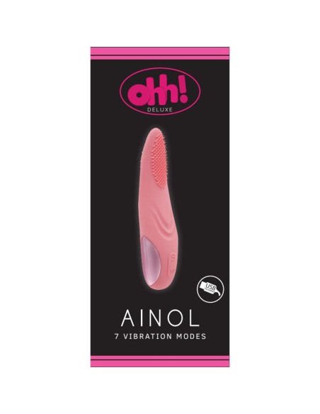 Vibrador Ainol Rosa Silicona Liquida 25 x 32 cm