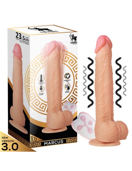 Marcus Vibrador Realista control Remoto