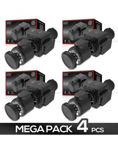 Pack de 4 Cumera Masturbador de Camara con Rotacion y Thrusting