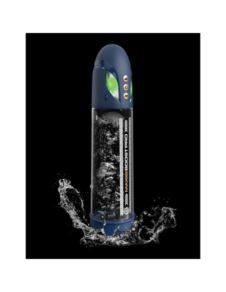 Masturbador Automatico Max Boost Pro Flow Azul