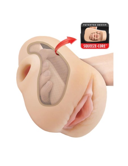 Masturbador Pussy Pounder Squeeze 18 cm