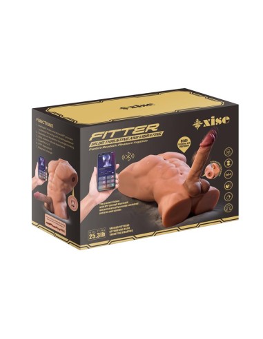 Fitter Torso con Dildo Desmontable Thrusting y APP 116 kg