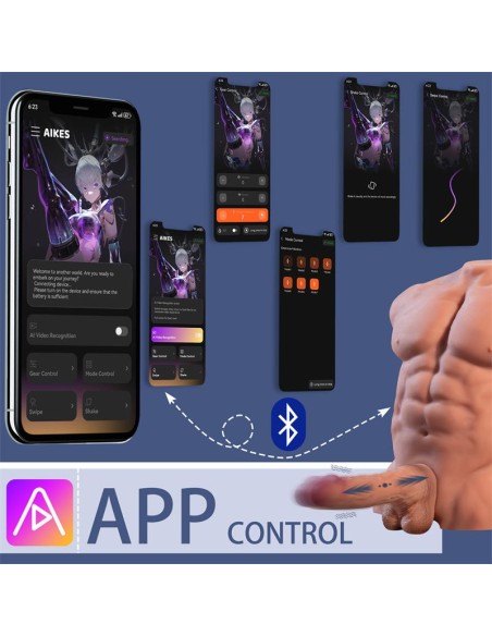 Fitter Torso con Dildo Desmontable Thrusting y APP 116 kg
