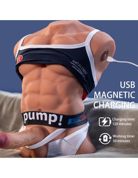 Fitter Torso con Dildo Desmontable Thrusting y APP 116 kg