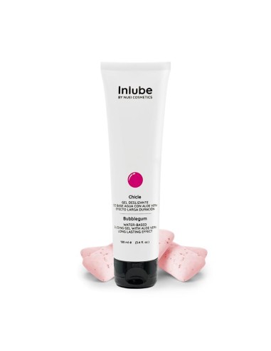 Lubricante a Base de Agua Inlube Sabor Chicle 100 ml