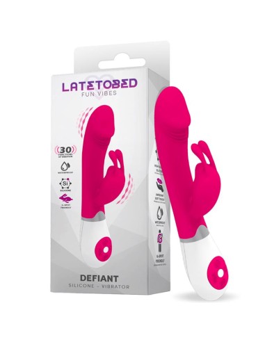 Defiant Vibrador con Conejito Silicona