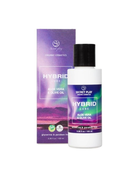 Lubricante Organico Hybrid Aloe Vera y Olive Oil 100 ml