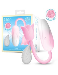 Florae Huevo Vibrador con Rosa Estimuladora