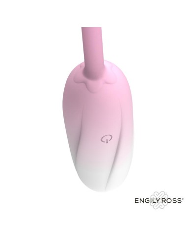 Florae Huevo Vibrador con Rosa Estimuladora